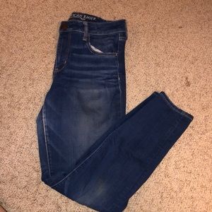 American Eagle Women’s jeans. “Super stretch x”